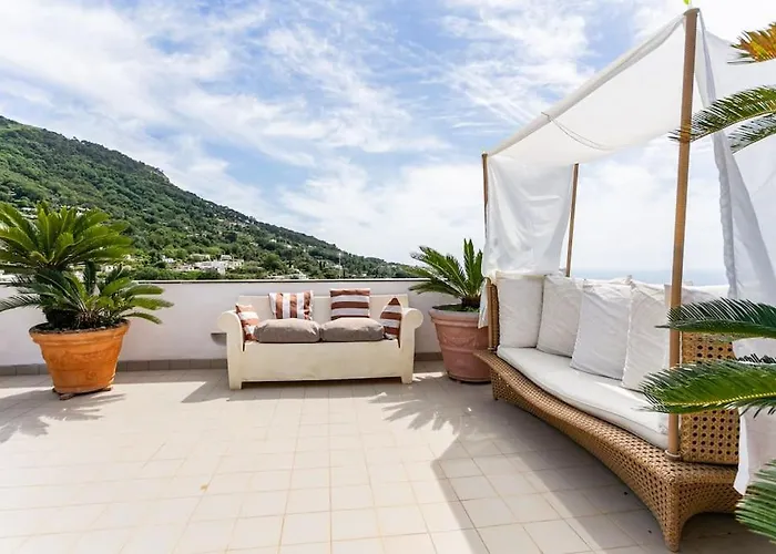 Sea View Terrace Sunset-private Parking * Anacapri (Isola di Capri)