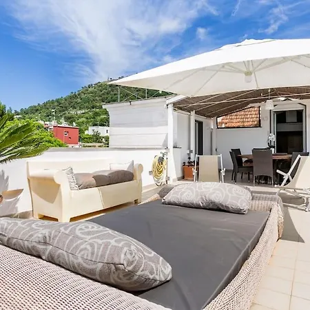 Sea View Terrace Sunset-private Parking Semesterbostad Anacapri (Isola di Capri)