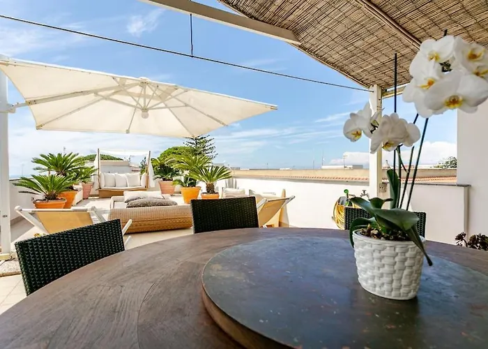 Sea View Terrace Sunset-private Parking Tatil Evi Anacapri (Isola di Capri)