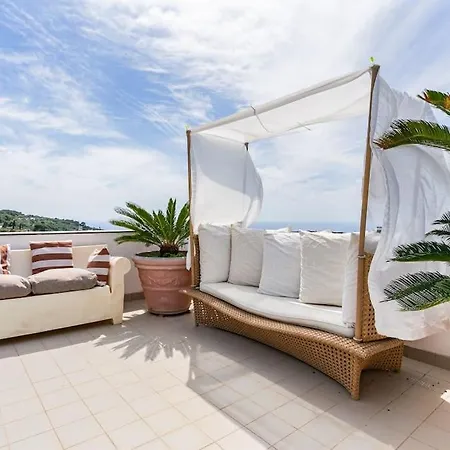 Prázdninový dům Sea View Terrace Sunset-private Parking Anacapri (Isola di Capri)